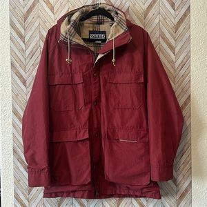 Lands’ End Vintage Wool Lined Women’s Jacket Size Large